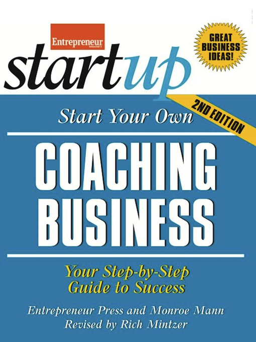 Title details for Start Your Own Coaching Business by Entrepreneur Press - Available